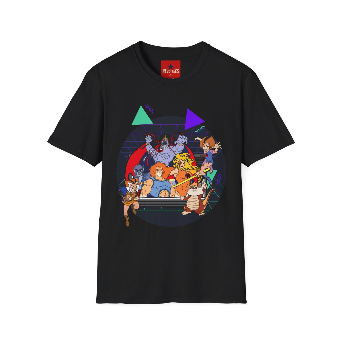 Retro Cartoon Villains T-Shirt — 90s Cartoon Bad Guys Graphic Tee