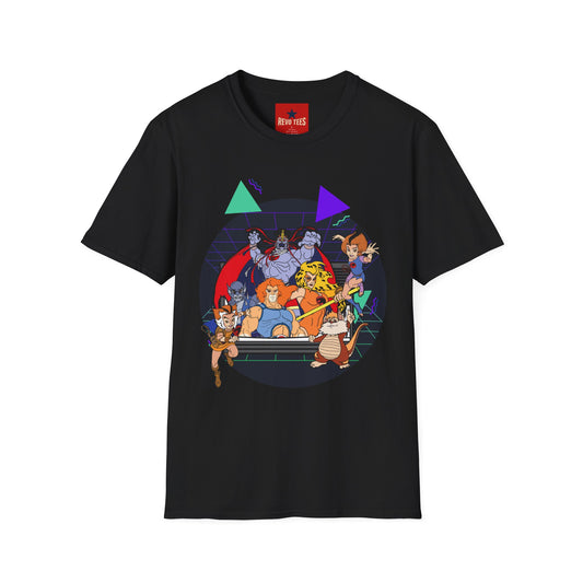 Retro Cartoon Villains T-Shirt — 90s Cartoon Bad Guys Graphic Tee