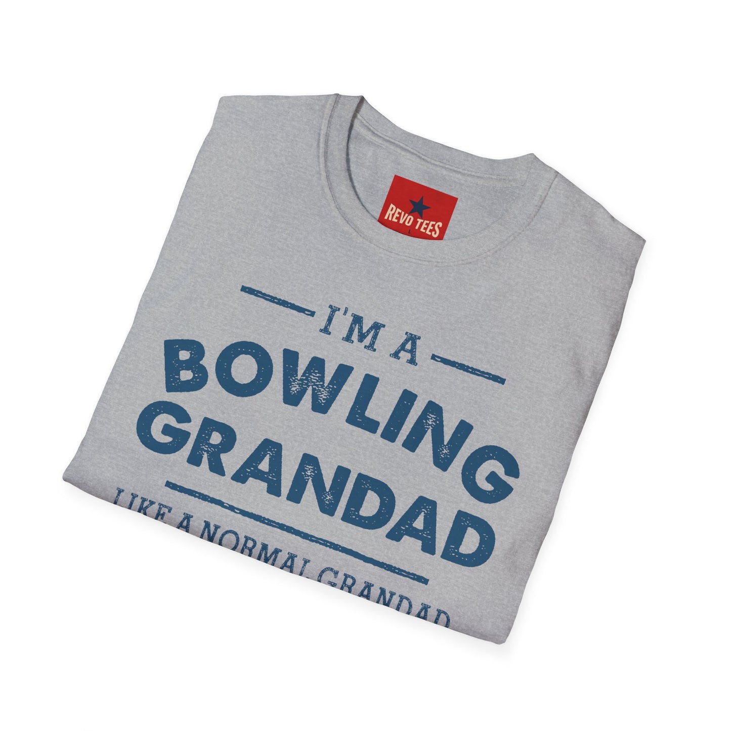 Bowling Grandad T-Shirt — "I'm a Bowling Grandad" Retro Dad Gift