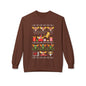 Gremlin and Mogwai Christmas Movie Ugly Sweater Crewneck Sweatshirt