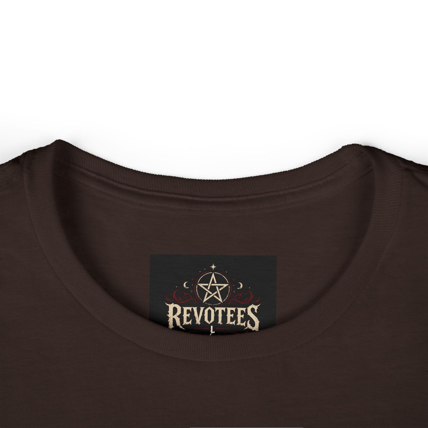Revotees Skull Tee — Women's Gothic Americana Graphic T‑Shirt