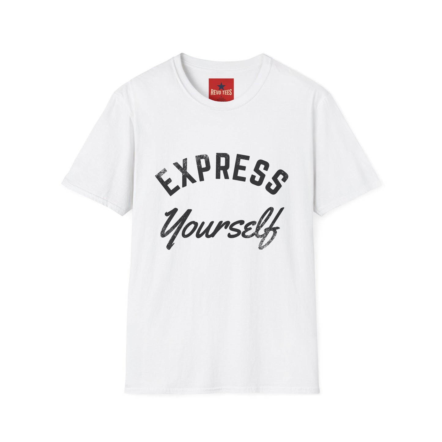 Express Yourself T-Shirt — Casual Motivational Graphic Tee