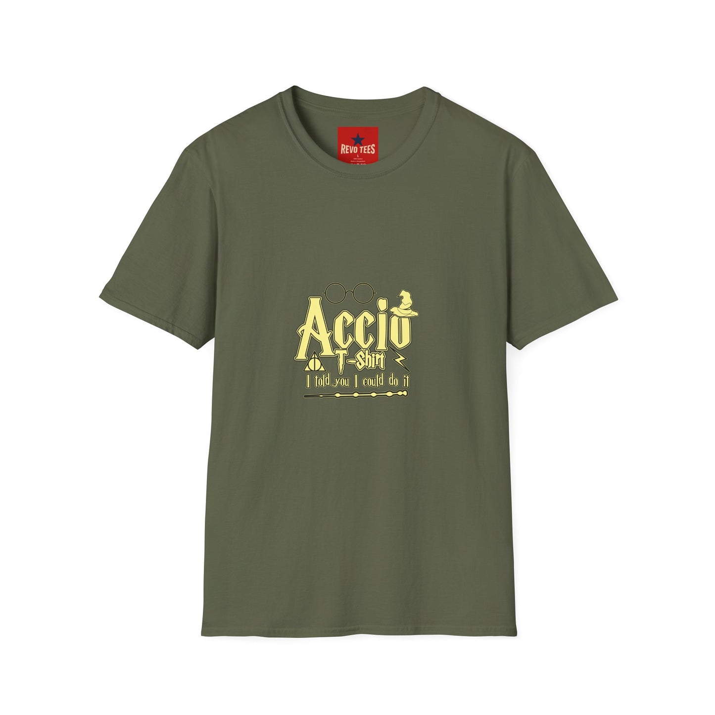Accio Coffee T‑Shirt — Magical Harry Potter Inspired Tee