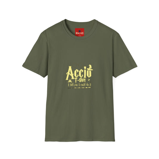 Accio Coffee T‑Shirt — Magical Harry Potter Inspired Tee