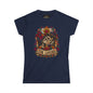 The Lovers Tarot Skull Tee — Romantic Day of the Dead Graphic Shirt