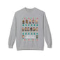Holiday Character  — Cute Chibi Characters Ugly Crewneck Sweater Design
