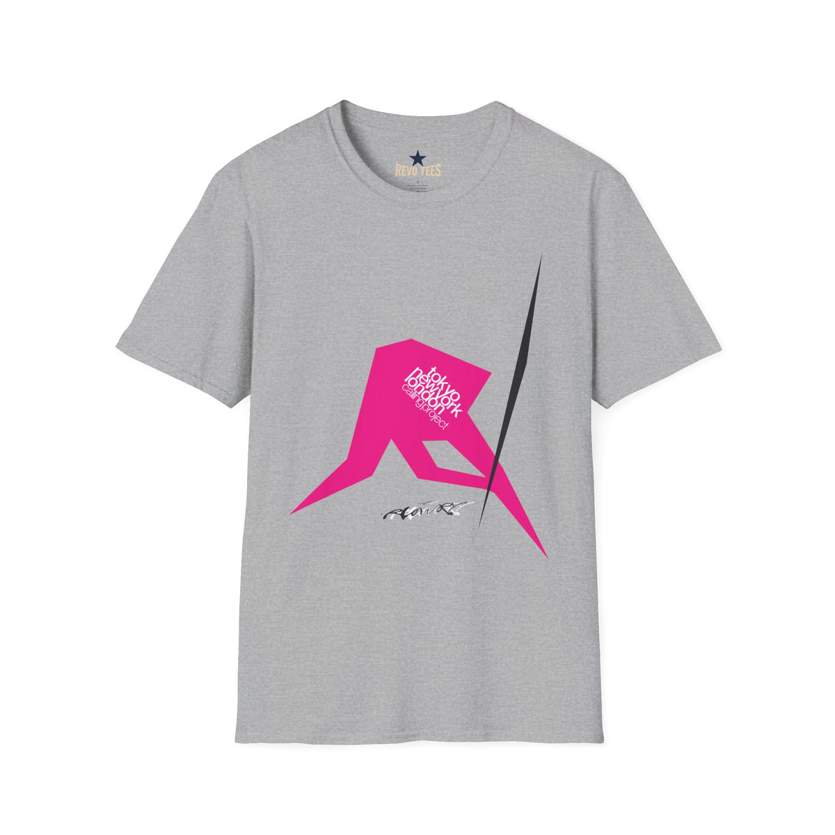 Revotees The Clash London Calling Project Tour Softstyle T-Shirt