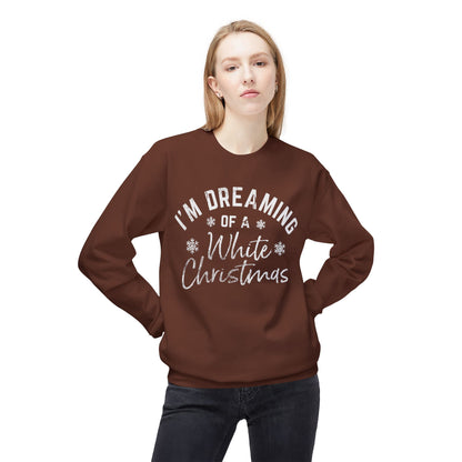 I'm Dreaming of a White Christmas - Lyrics on a Sweatshirt