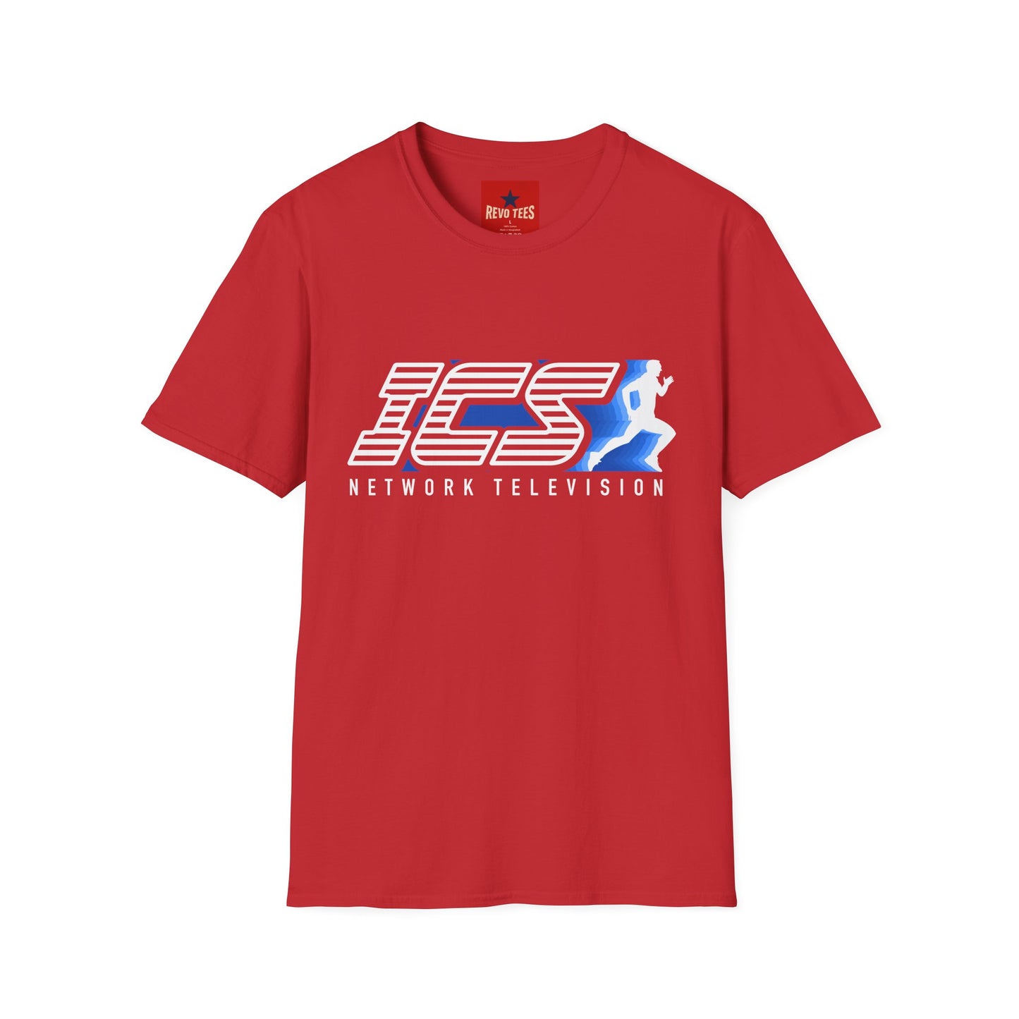 ICS Network Television T-Shirt — Vintage Broadcast Logo Tee