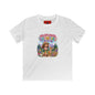 Kids Tee — "Wildflower Adventure Club" Cute Forest Animals Graphic