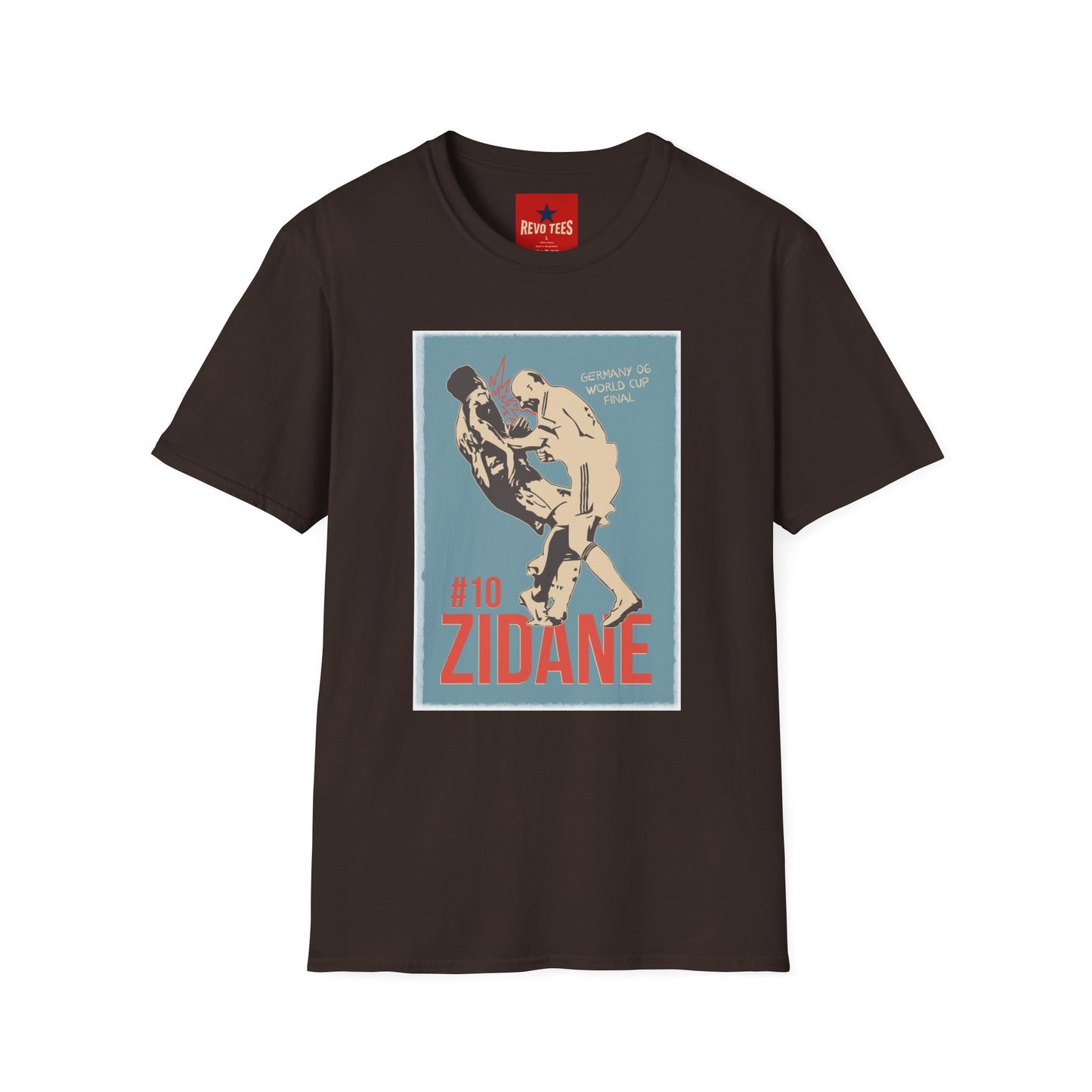 World Cup 2026 - France Headbutt Soccer T-Shirt — 2006 World Cup Retro Football Tee
