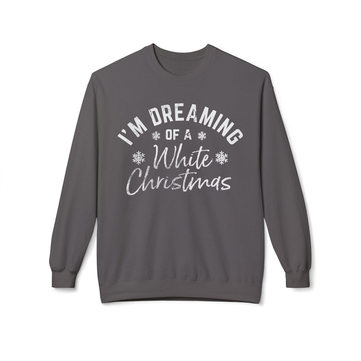 I'm Dreaming of a White Christmas - Lyrics on a Sweatshirt