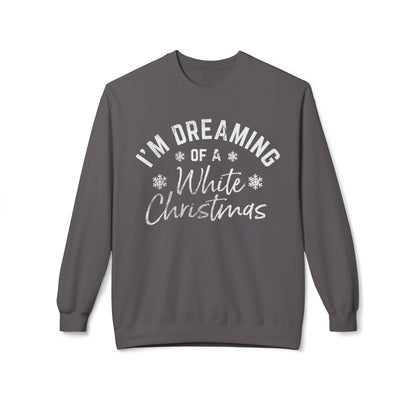 I'm Dreaming of a White Christmas - Lyrics on a Sweatshirt