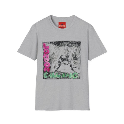 The Clash - London Calling - Unisex Softstyle T-Shirt