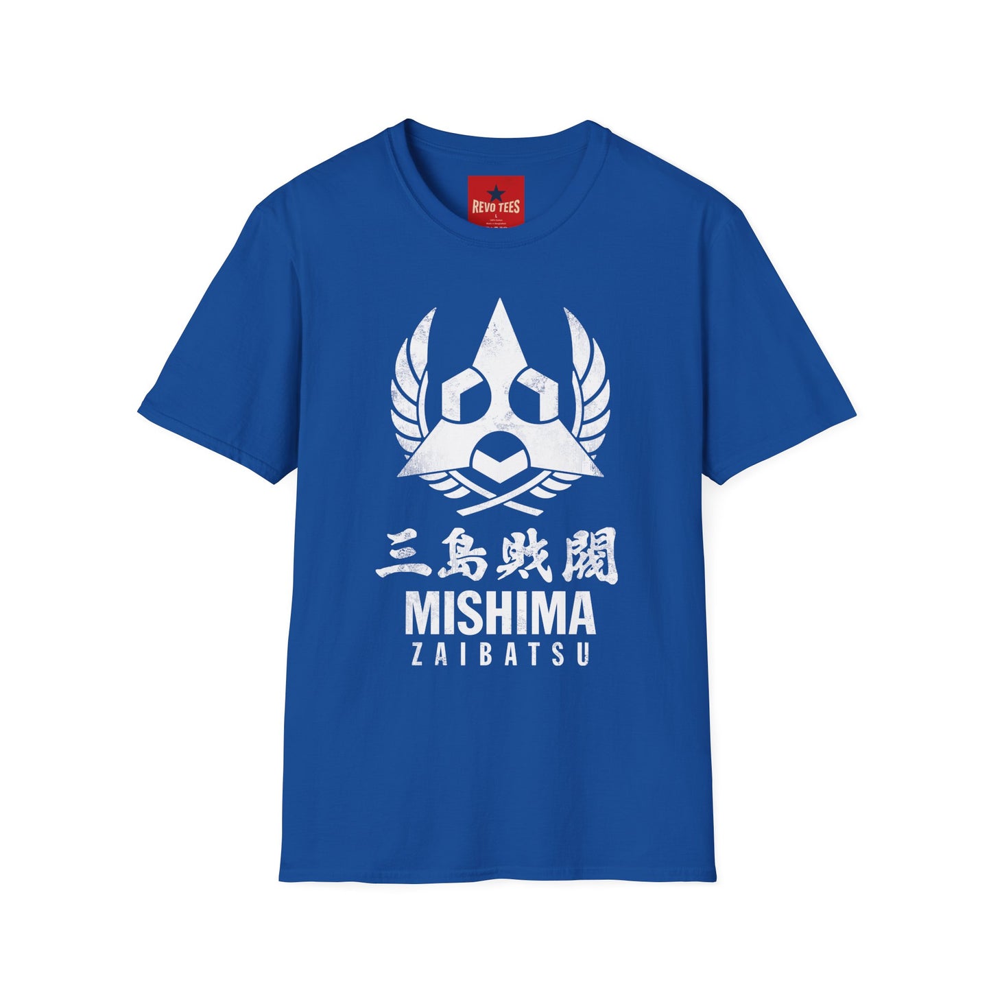 Mishima Zaibatsu T-Shirt — Japanese Gaming Emblem Graphic Tee
