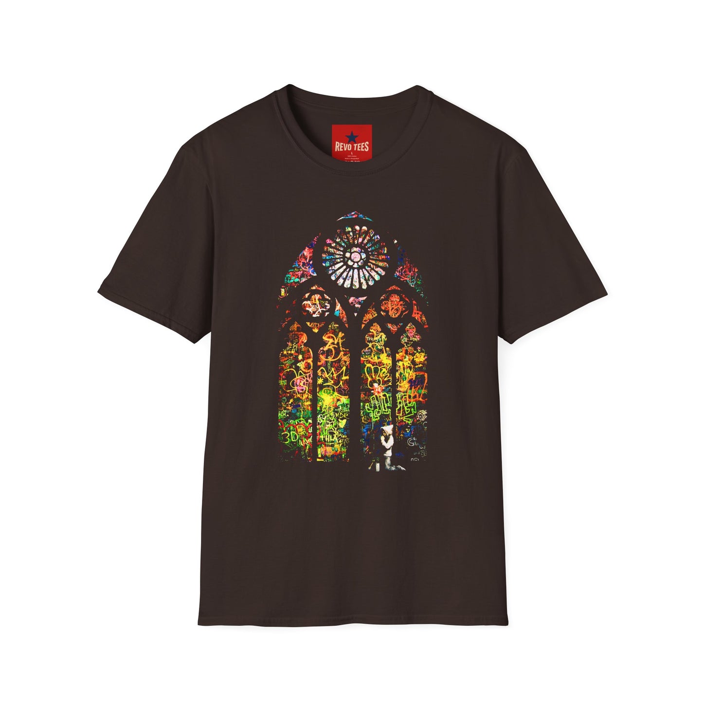 Banksy Stained T-Shirt — Graphic Tee
