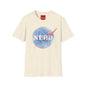 Nerd Space Logo T‑Shirt — Retro NASA-Inspired Graphic Tee