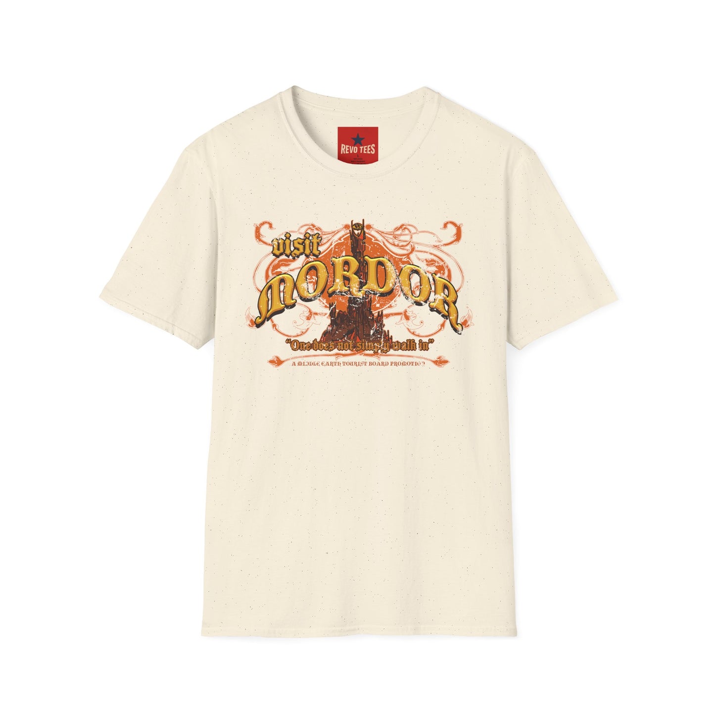 Visit Mordor T‑Shirt — 'One Does Not Simply Walk In' Vintage Fantasy Tee
