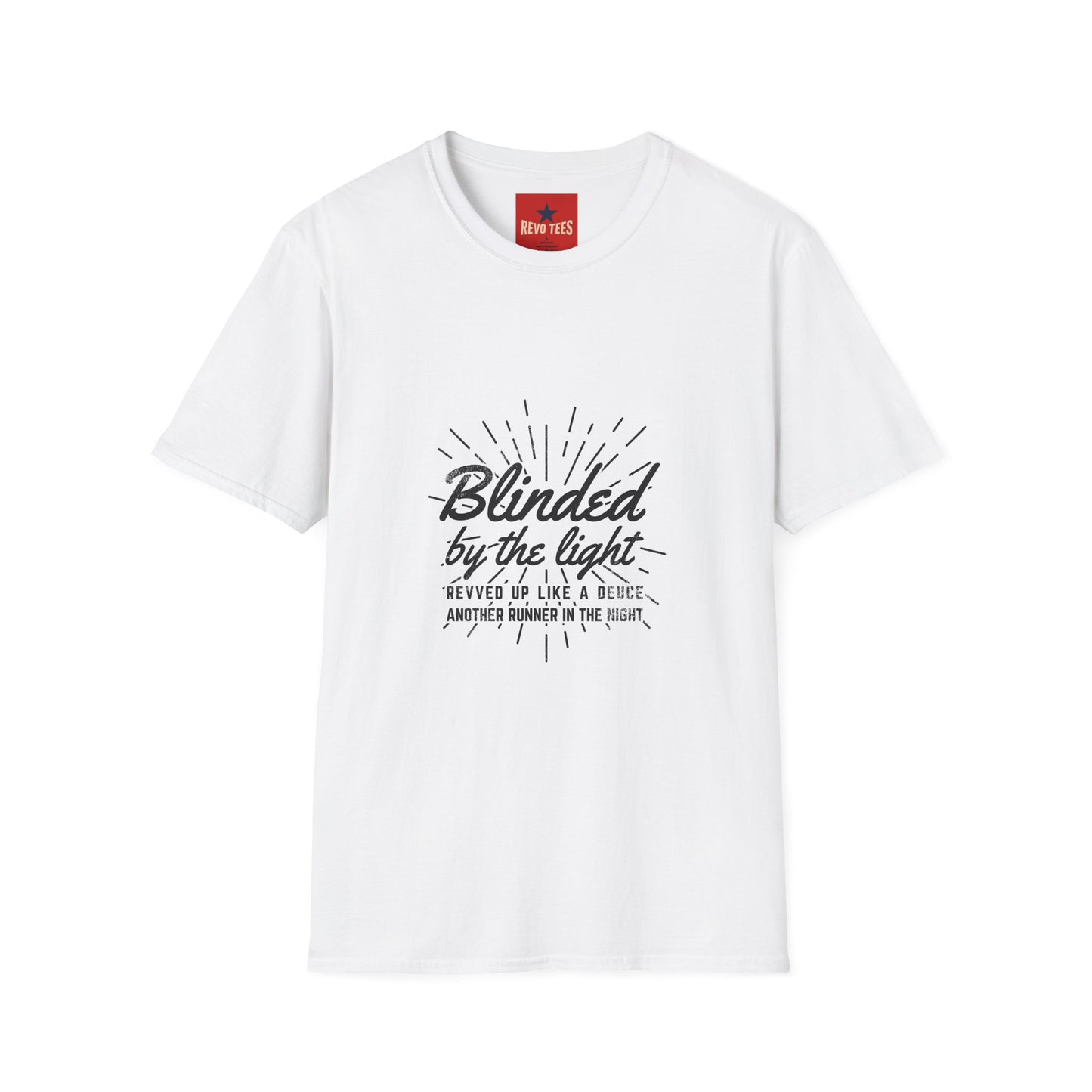 Blinded by the Light T-Shirt — Inspirational Faith Graphic Tee