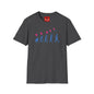 Evolution of Man Holding Balloon T-Shirt — Funny Retro Evolution Graphic Tee