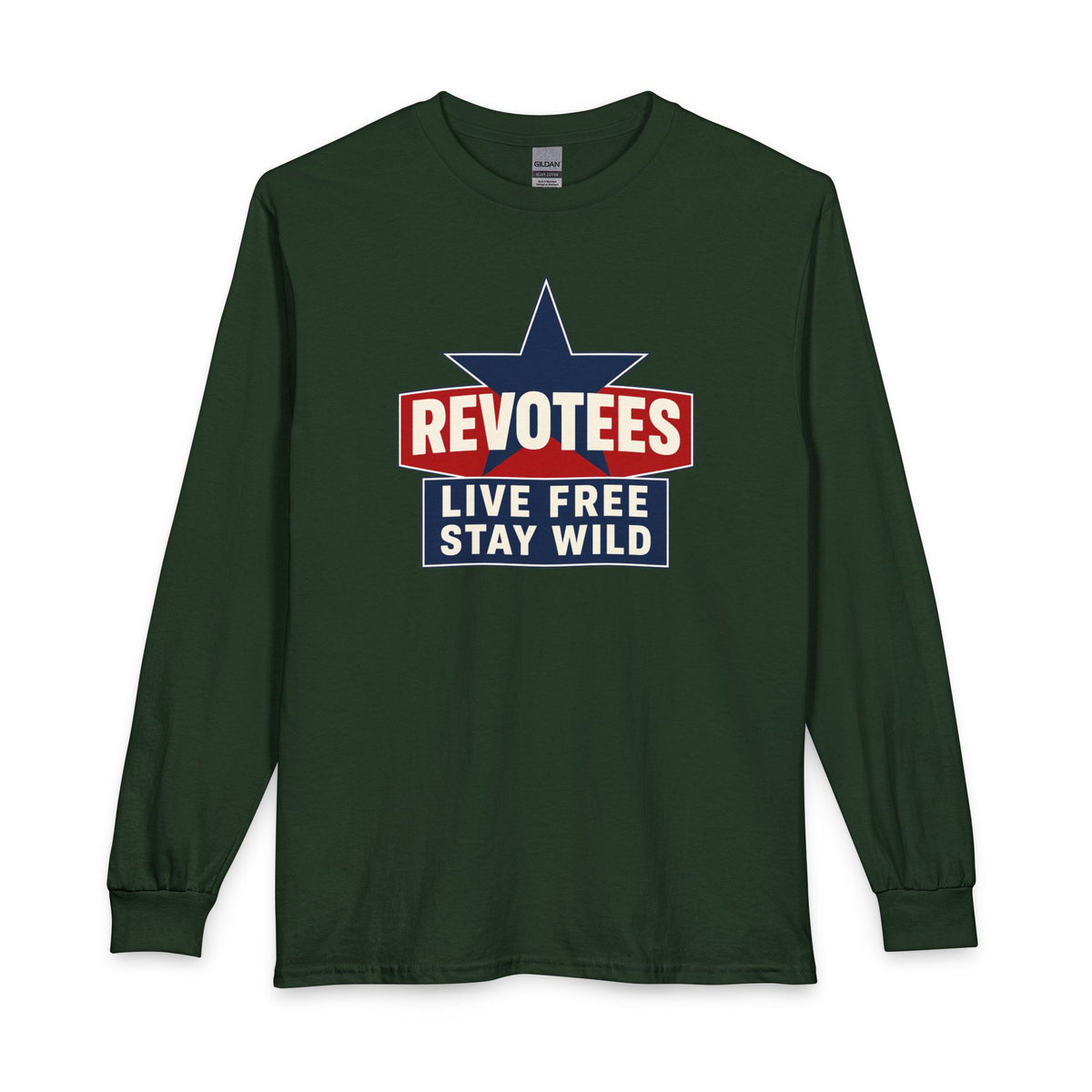 Revotees Live Free Stay Wild Long-Sleeve T-Shirt - alternate view 4
