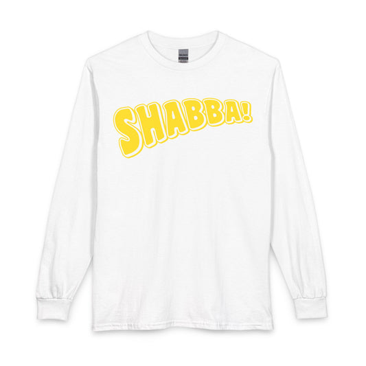 Revotees Shabba Retro Yellow Logo Long-Sleeve Shirt