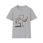 Revotees Banksy Teddy Graphic Cute Mischief Cartoon T-Shirt - alternate view 2