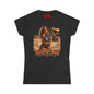 Burning Man Women's Softstyle Tee — Minimal White Festival Tee