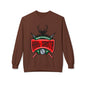 "Hail Santa" Masonic Christmas Crested Crewneck