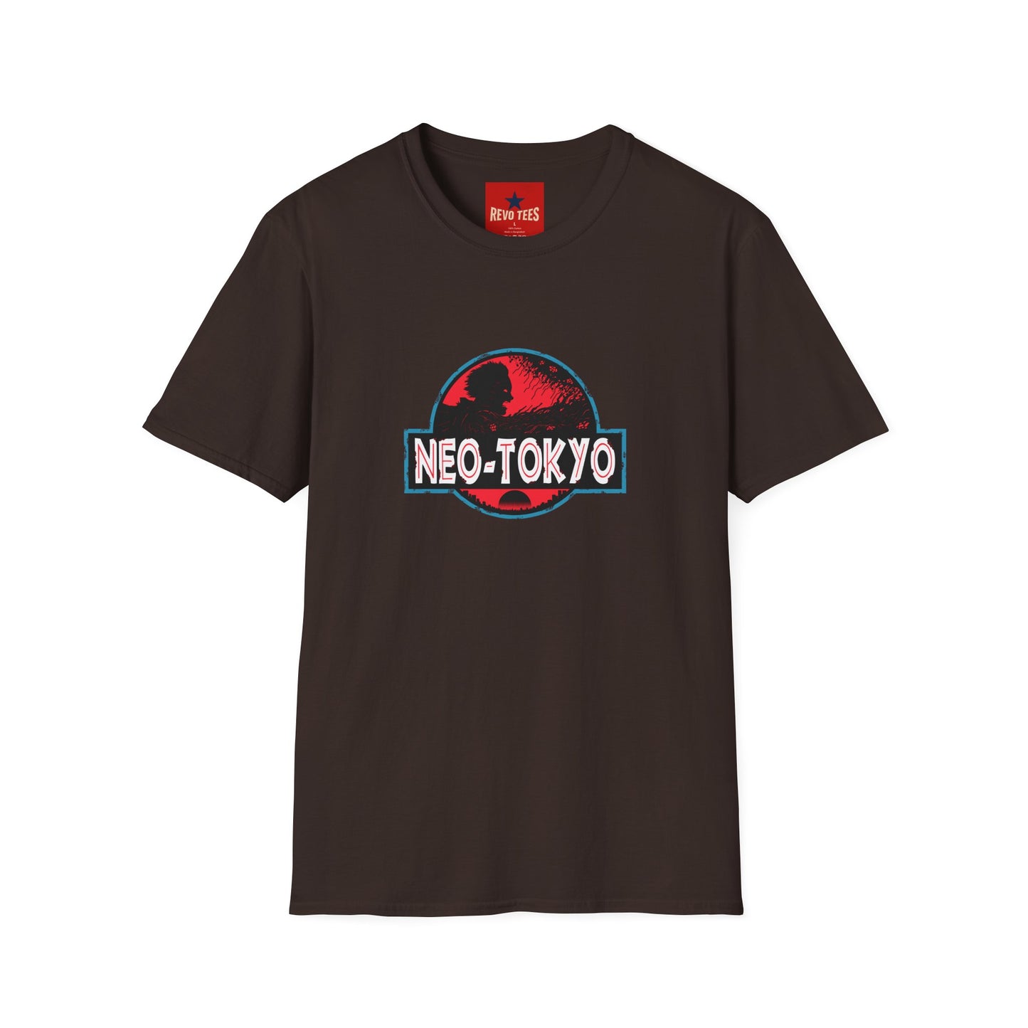 Neo-Tokyo Graphic T-Shirt — Retro Cyberpunk Japan Logo