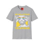 Revolution Is Televised T-Shirt — Retro Rainbow Sunglasses Protest Tee