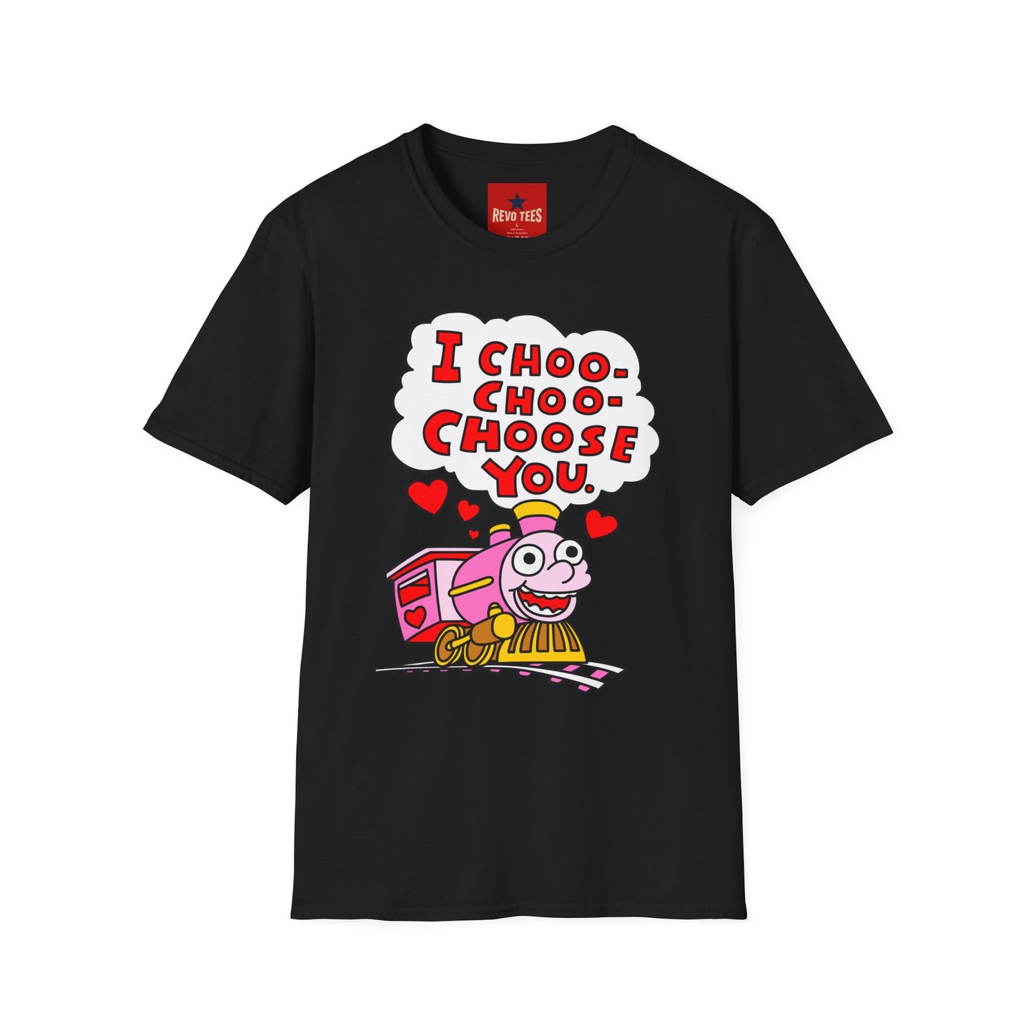 I Choo-Choo-Choose You T-Shirt — Cute Valentine’s Train Graphic Tee