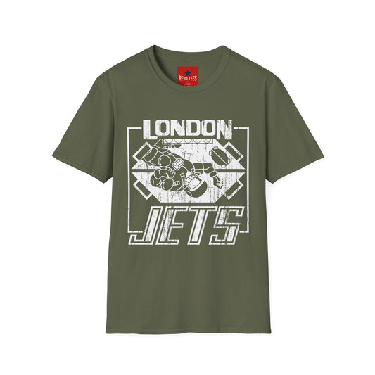 London Jets Graphic T-Shirt — Vintage Sports Skate Logo