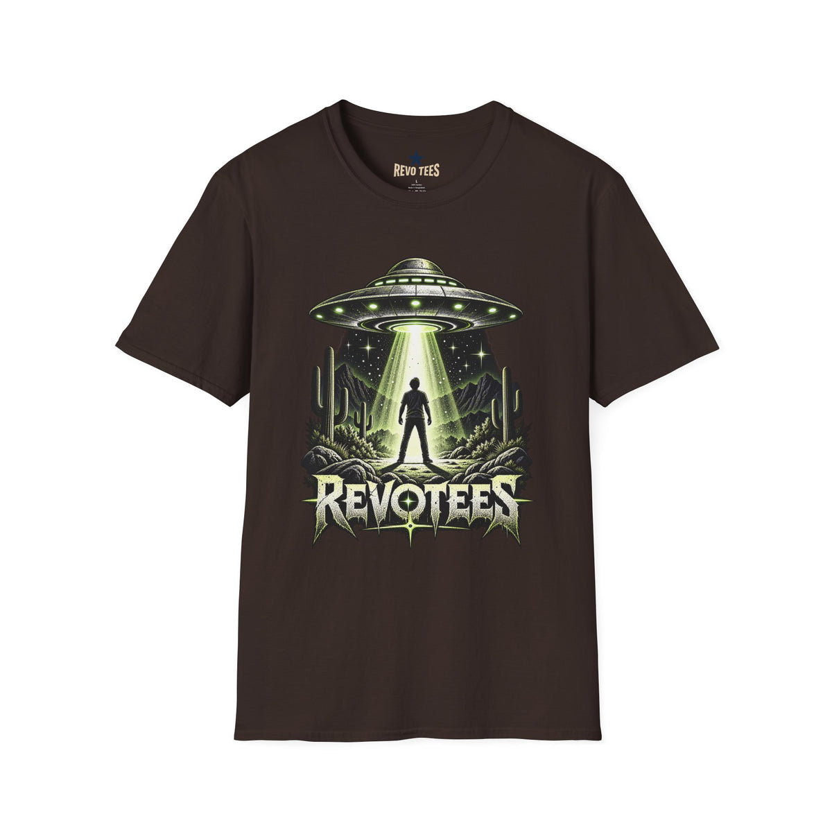 REVOTEES Alien Abduction – Sci‑Fi UFO Graphic Tee
