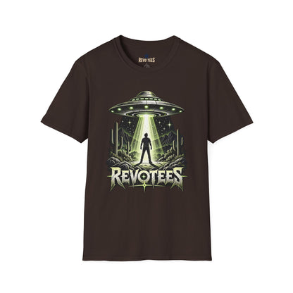 REVOTEES Alien Abduction – Sci‑Fi UFO Graphic Tee