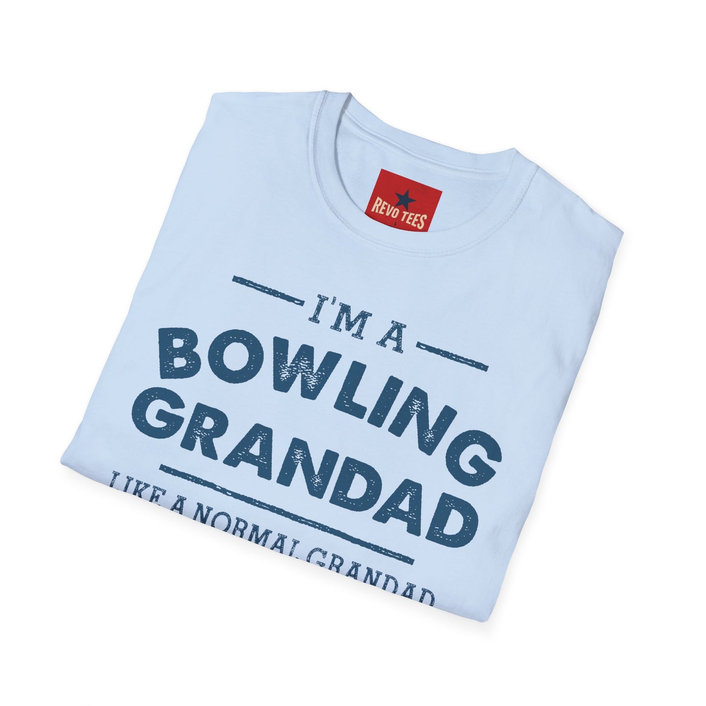 Bowling Grandad T-Shirt — "I'm a Bowling Grandad" Retro Dad Gift