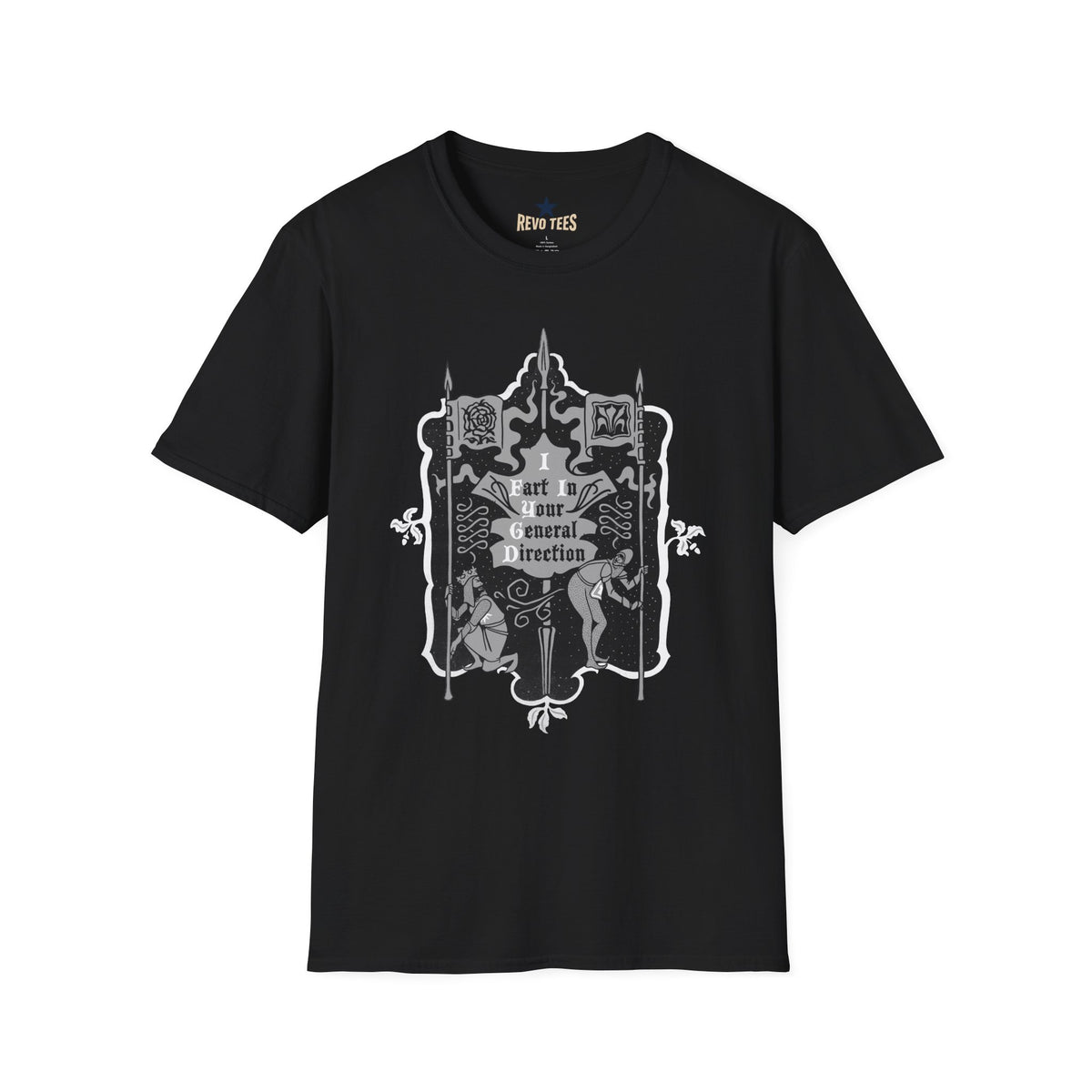 Revotees Fart in Your General Vintage Gothic Graphic T-Shirt - alternate view 2