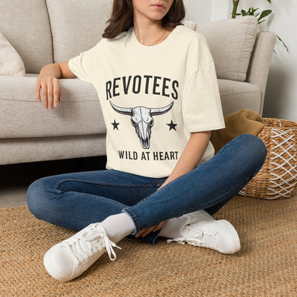 Revotees Bull Skull T-Shirt — Wild at Heart Western Graphic Tee