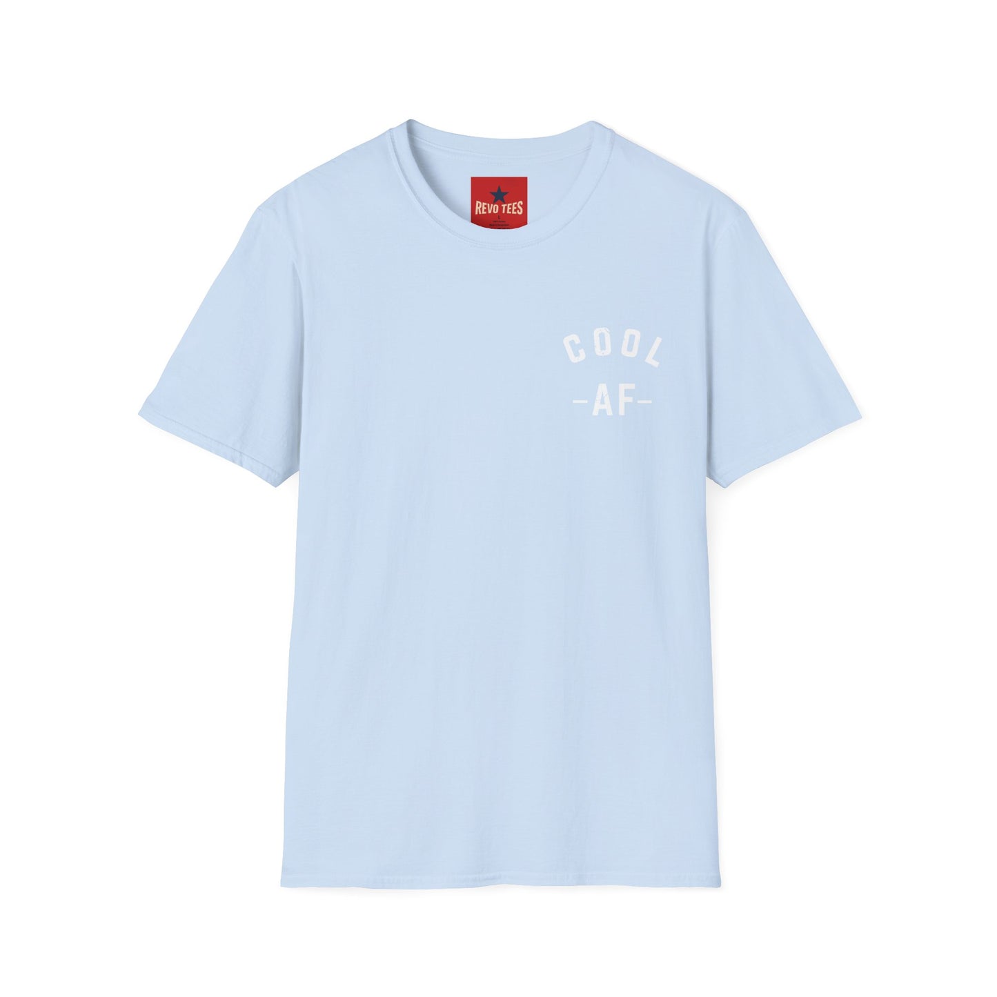 Cool AF T-Shirt — Minimal Chest Graphic Tee