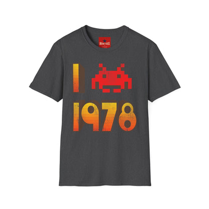 Retro 1978 Space Invader T-Shirt — Vintage Pixel Arcade Tee