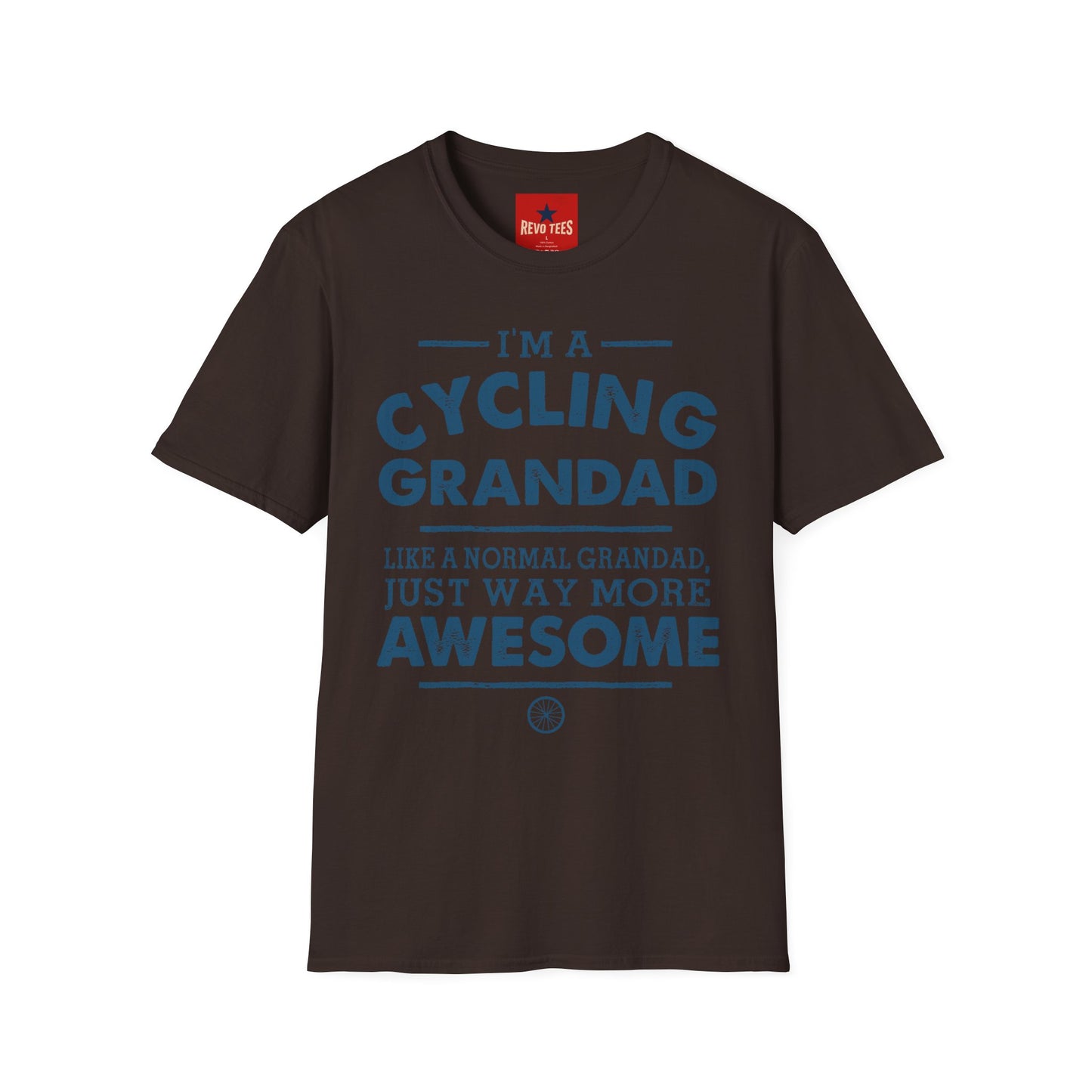 Cycling Grandad T‑Shirt — "I'm a Cycling Grandad" Funny Gift for Grandpa