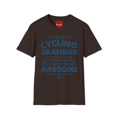Cycling Grandad T‑Shirt — "I'm a Cycling Grandad" Funny Gift for Grandpa