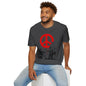 Banksy Peace Symbol Graffiti T-Shirt – Red Drip Street Art Tee