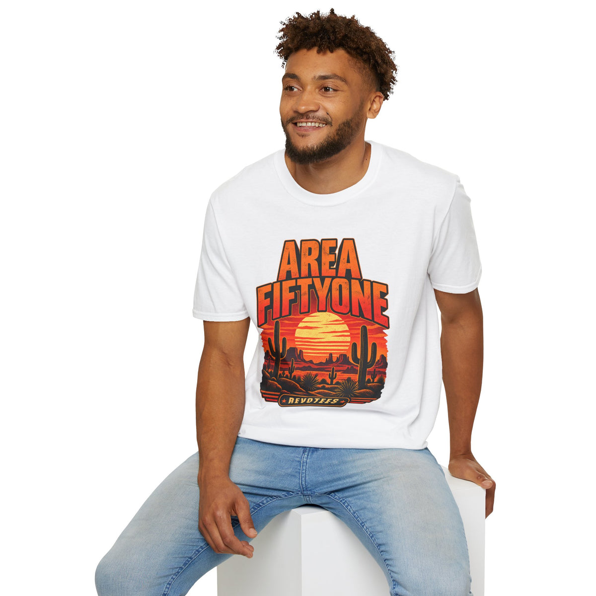 REVOTEES AREA FIFTYONE Desert Sunset T‑Shirt