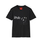 iPob Funny Graphic T-Shirt — Cute Earbud Face Tech Tee