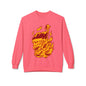 Flaming Santa Skull Redneck - I mean Crewneck Sweatshirt
