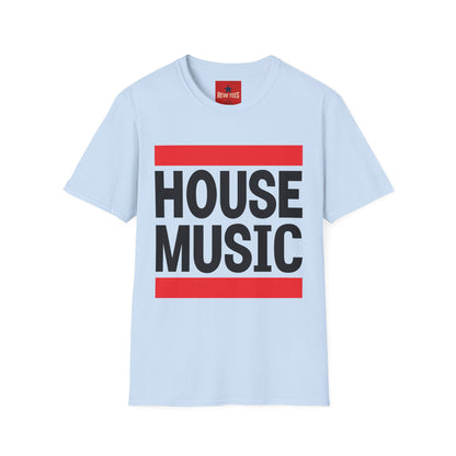 House Music T-Shirt — Bold Retro DJ Tee for Club, Festival & Music Lovers