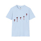 Revotees Minimal Red Drip Eyeballs Graphic T-Shirt - alternate view 8