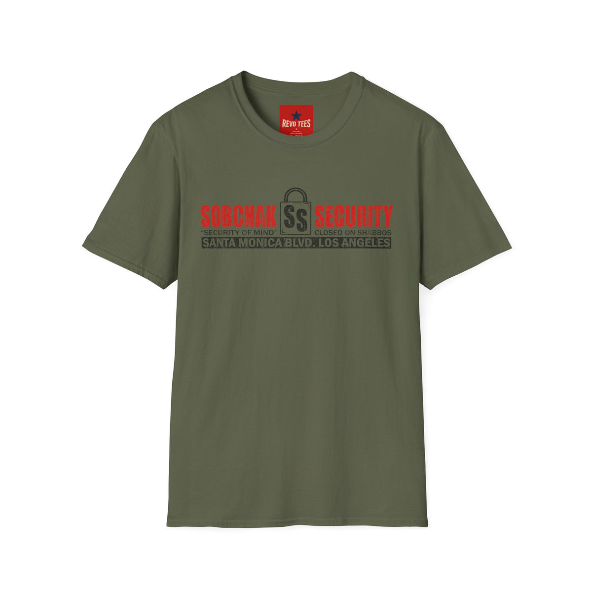 Revotees Sobchak Security Santa Monica Blvd Los Angeles Graphic T-Shirt - alternate view 4