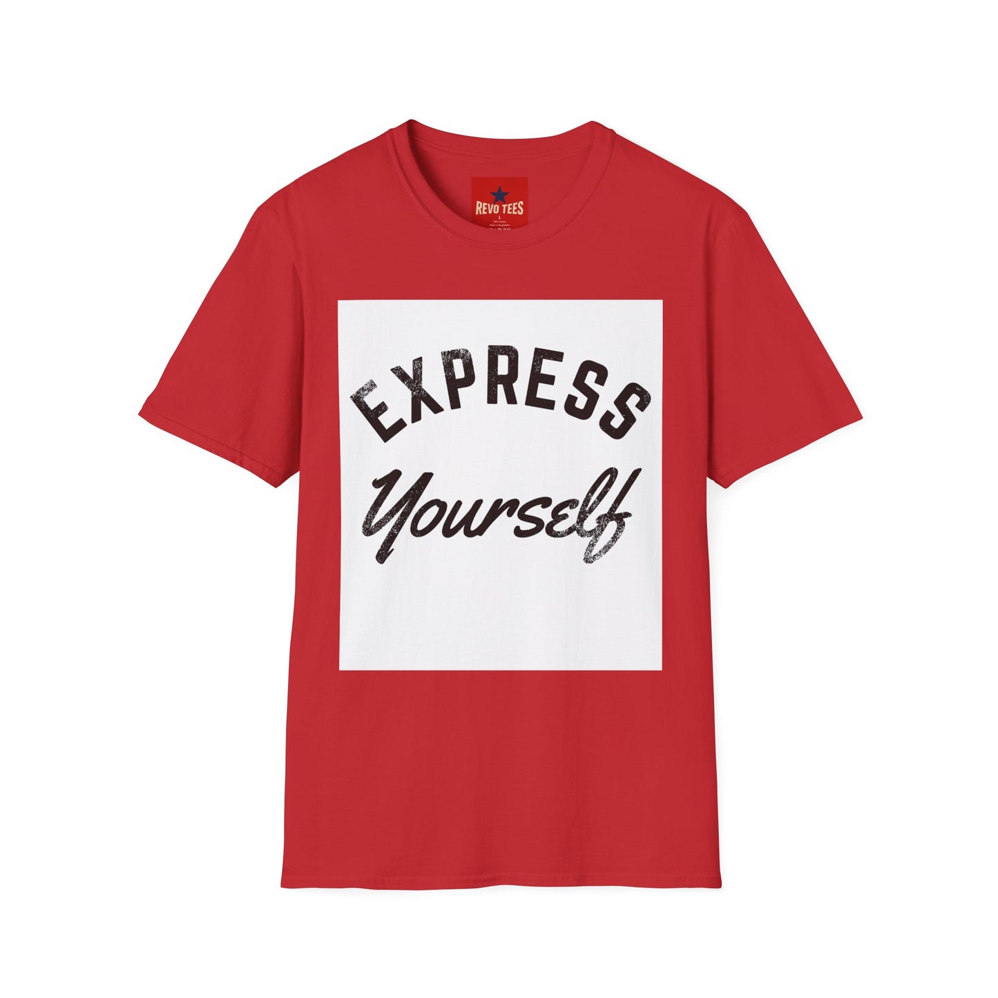 Express Yourself T-Shirt — Casual Motivational Graphic Tee